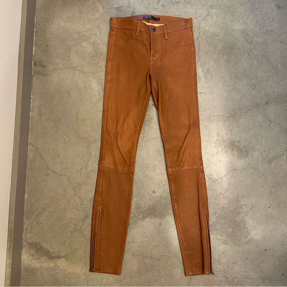 J Brand Genuine Leather Pants